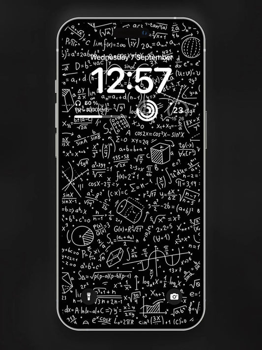 4K HD Wallpaper Background - Mathematician for iPhone and Android