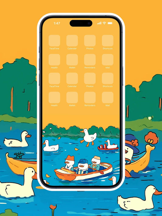 4K HD Wallpaper Background - Spring outing for iPhone and Android