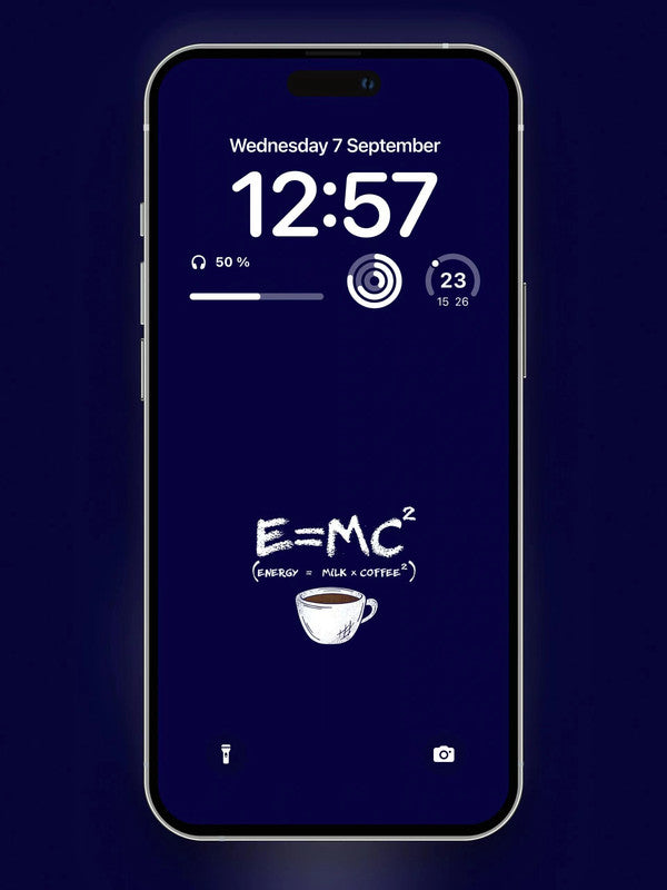 4K HD Wallpaper Background - ENERGY=MILK x COFFEE² for iPhone and Android