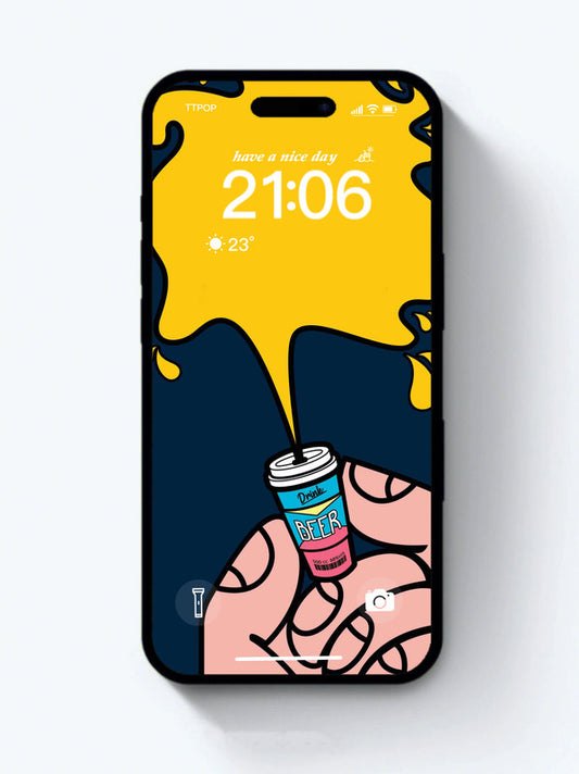 4K HD Wallpaper Background - Don't drink alcohol for iPhone and Android