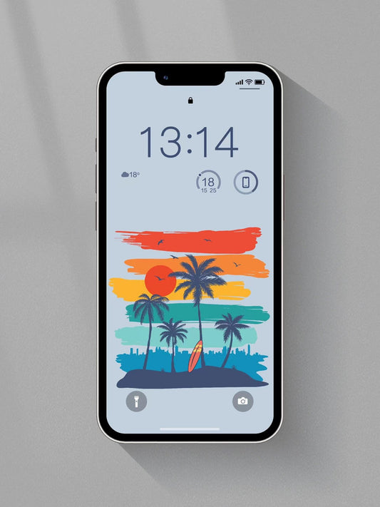4K HD Wallpaper Background - Beach for iPhone and Android