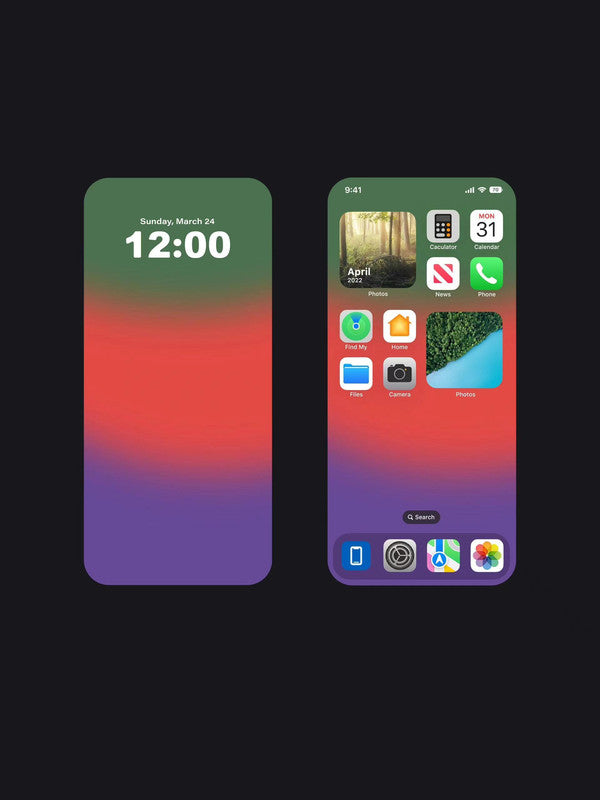 4K HD Wallpaper Background- Tricolor for iPhone and Android