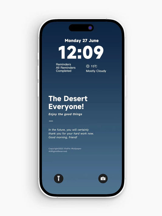 Fond d'écran 4K HD - Style Ins pour iPhone et Android