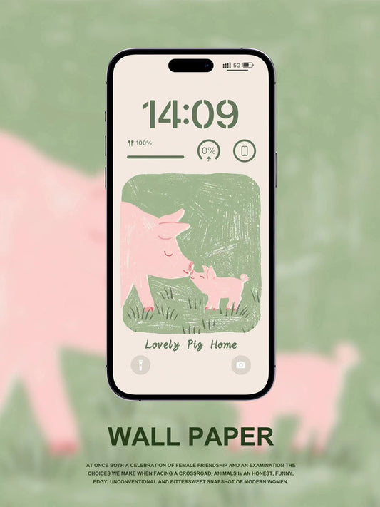Original 4K HD Wallpaper Art - A Lovely Family