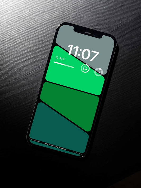 Original 4K HD Wallpaper - Gradient blocks for iPhone and Android