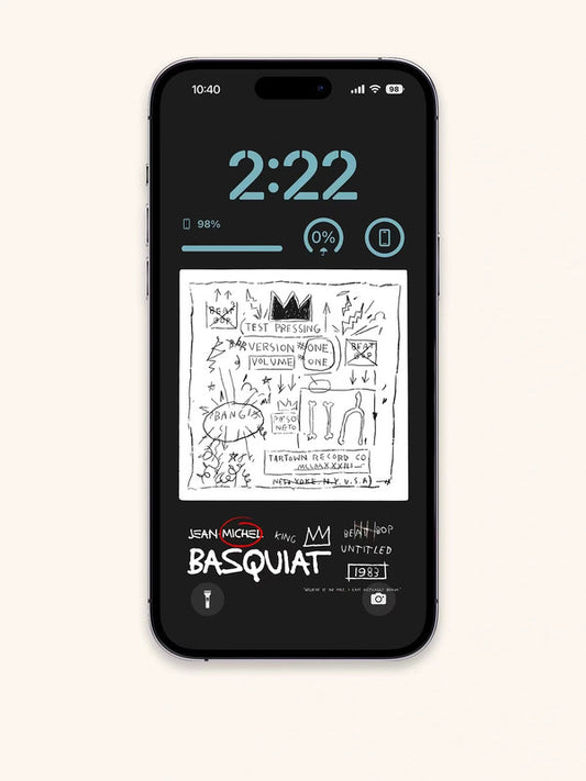 4K HD Wallpaper Background- BASQUIAT Art