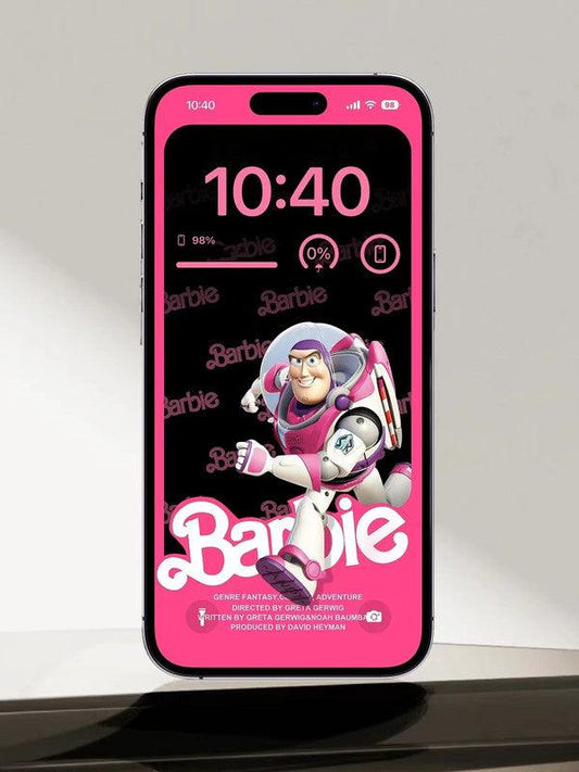 Original 4K HD Wallpaper - Barbie Pink and Black