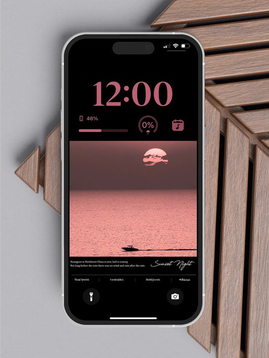 4K HD Wallpaper Background- Sunset night for iPhone and Android