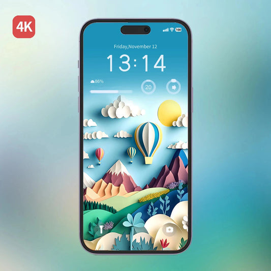 Original 4K HD Wallpaper - Hot air balloons for iPhone and Android