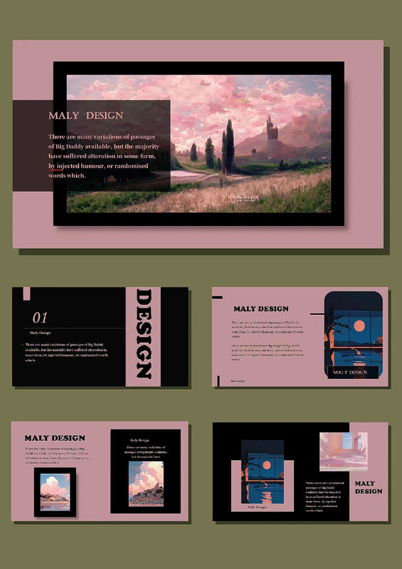 PPT Template Background Design - STELLAR