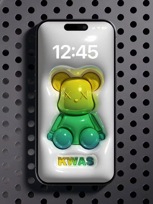 Fond d'écran 4K HD - Couleur dégradée KWAS pour iPhone et Android