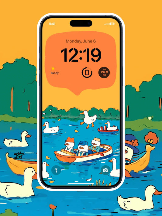 4K HD Wallpaper Background - Spring outing for iPhone and Android