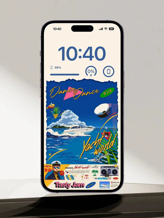 Origianl 4K HD Wallpaper -Vintage Japan in 1980s for iPhone and Android