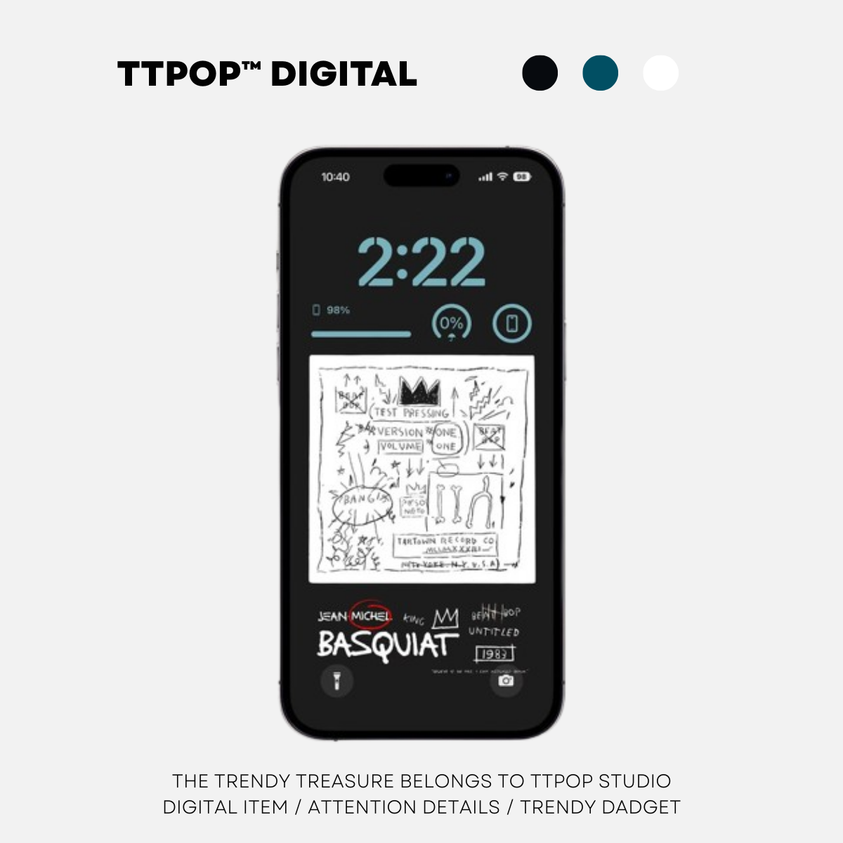 4K HD Wallpaper - BASQUIAT Art 1 for iPhone and Android