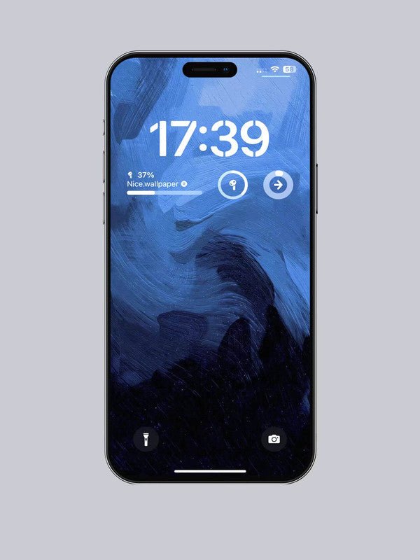 Original 4K HD Wallpaper -Prussia Blue