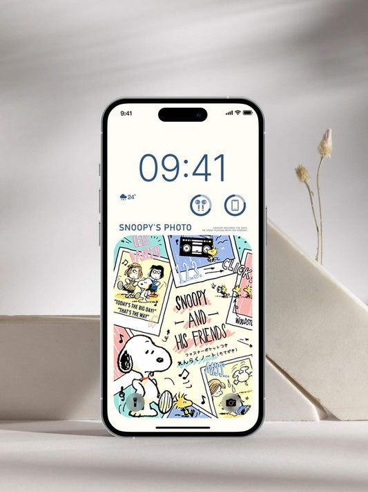 Original 4K HD Wallpaper - Snoopy Stickers for iPhone and Android