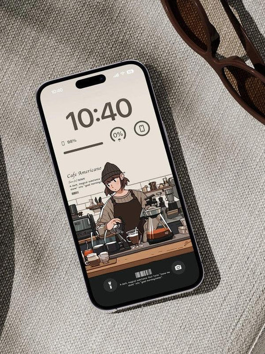 Original 4K HD Wallpaper - A boy who makes coffee