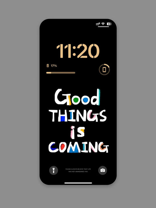 4K HD Wallpaper Background - Good things'coming for Phone and Pad