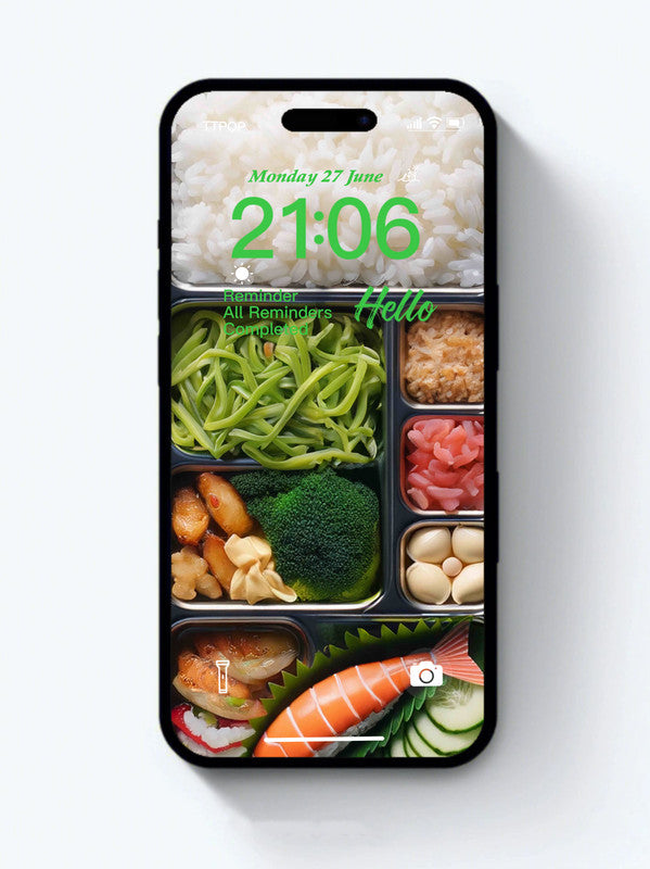 4K HD Wallpaper Background - Today's lunch for iPhone and Android