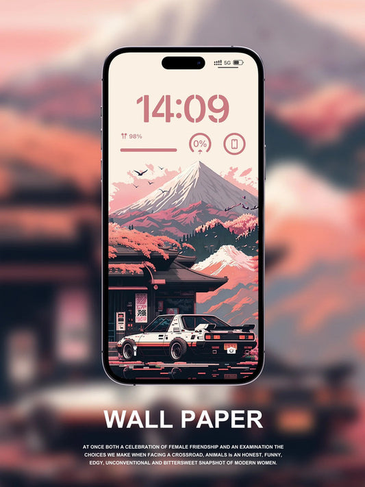 Original 4K HD Wallpaper - Sakura Izakaya