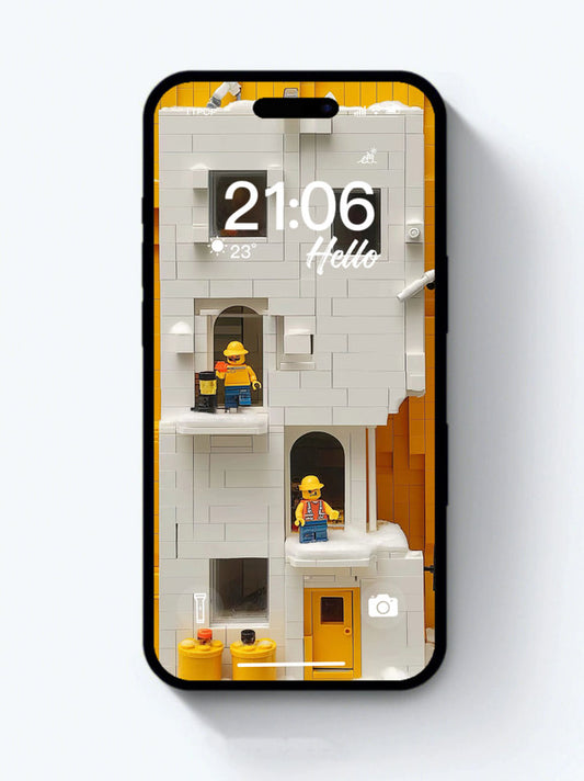 4K HD Wallpaper Background - Lego series 4 for iPhone and Android