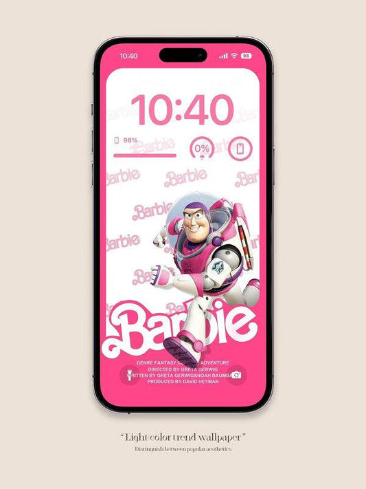 Original 4K HD Wallpaper - Barbie Pinka nd white