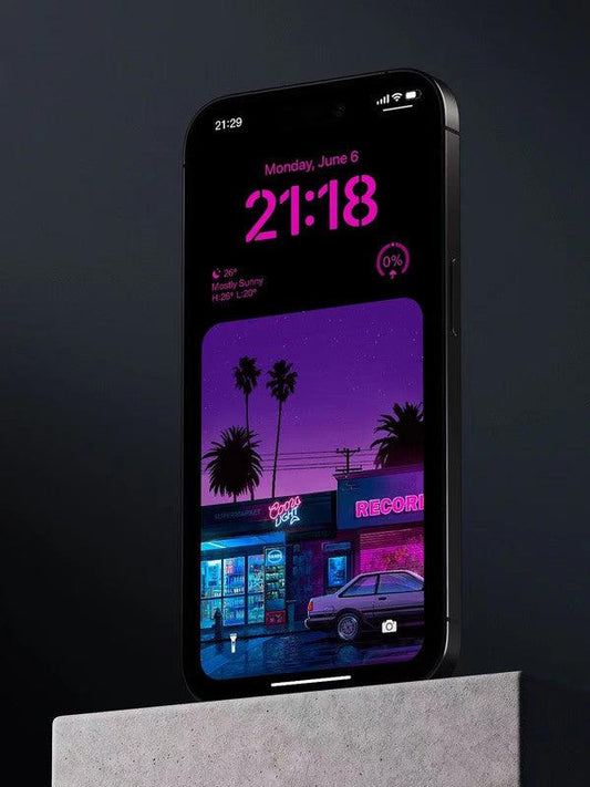 Original 4K HD Wallpaper - A convenience store at midnight