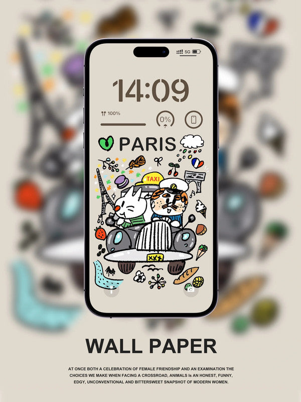 Original 4K HD Wallpaper - Paris Tour