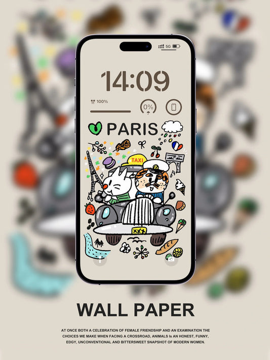 Original 4K HD Wallpaper - Paris Tour