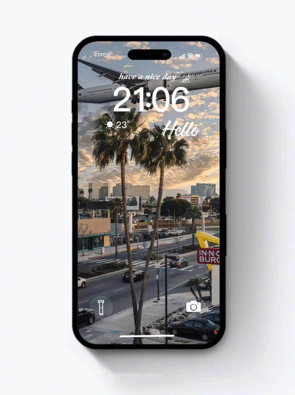 4K HD Wallpaper Background- Hello City for iPhone and Android