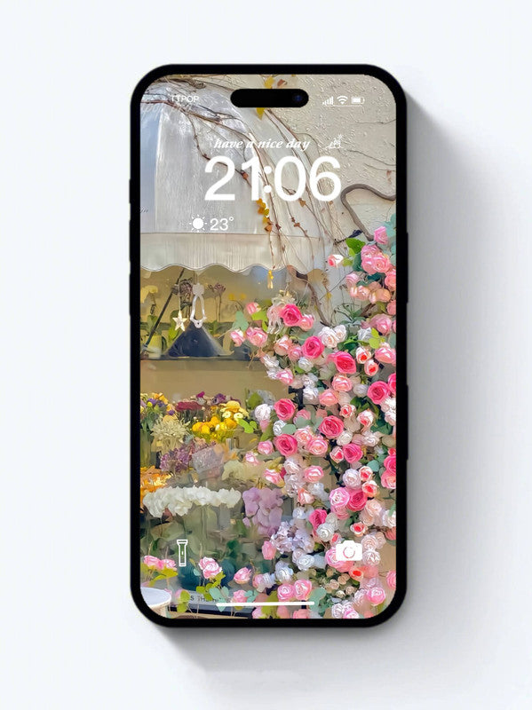 Fond d'écran 4K HD - bonjour fleurs3 pour iPhone et Android