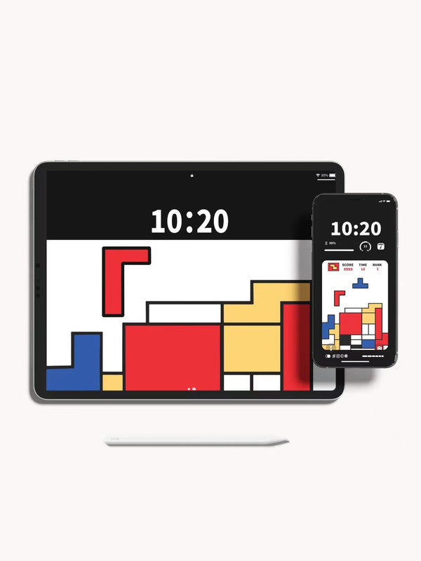 4K HD Wallpaper Background- Rubik's Tetris for Phone and Pad