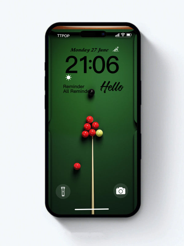 4K HD Wallpaper Background - Snooker fans for iPhone and Android
