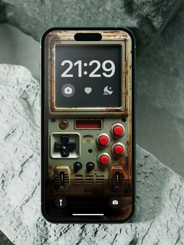 Original 4K HD Wallpaper - A Vintage gameboy for iPhone and Android