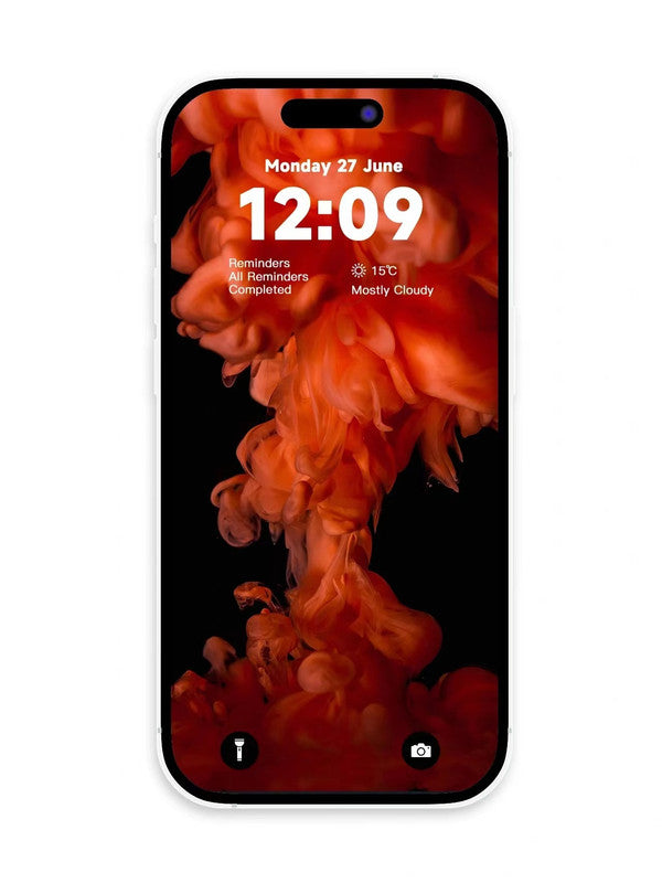 Original 4K HD Wallpaper - reddish haze for iPhone and Android