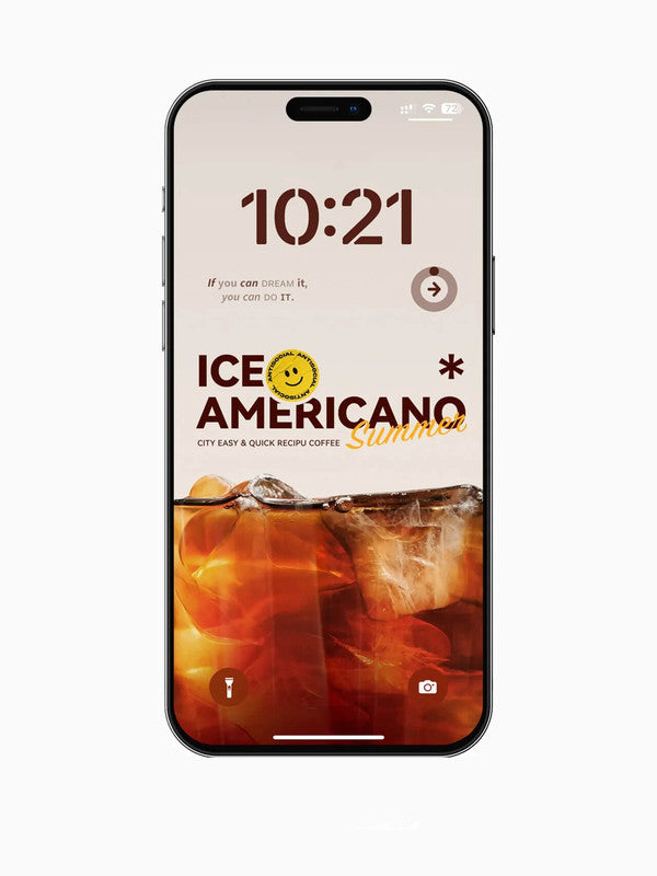 Original 4K HD Wallpaper - Ice Americano01