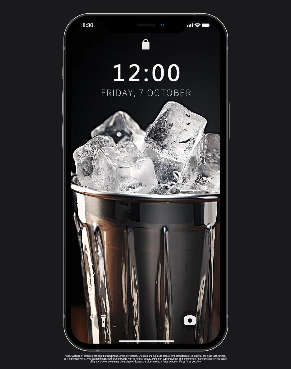 Fond d'écran 4K HD - Icy Summer12 pour iPhone et Android