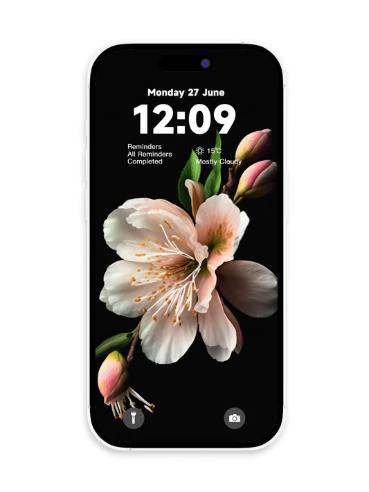 Original 4K HD Mobile Phone Wallpaper - Peach Blossm01