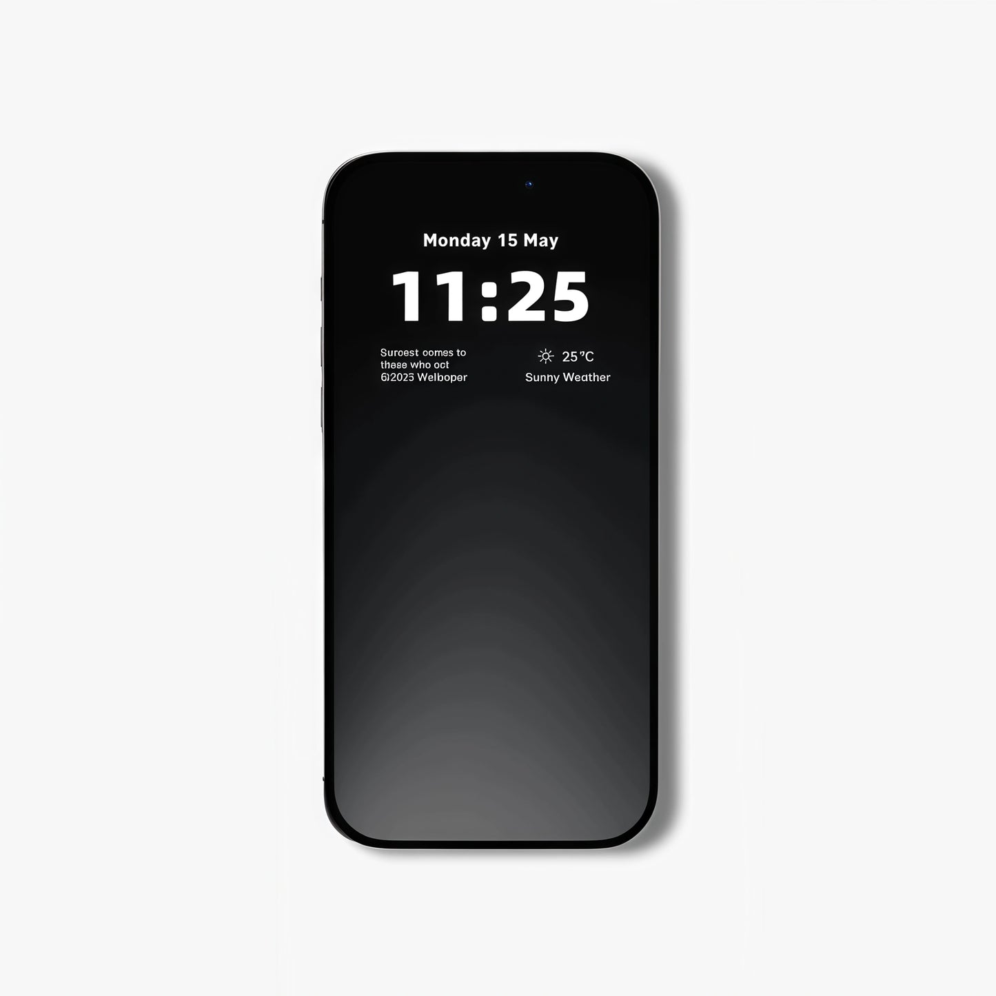 Fond d'écran 4K HD - Noir premium pour iPhone et Android