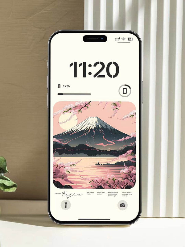 Original 4K HD Wallpaper - Romantic Mt. Fuji for iPhone and Android