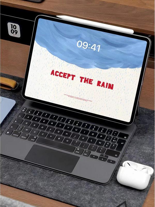 Original 4K HD Wallpaper - Accept the Rain for Pad (iOS and Android)