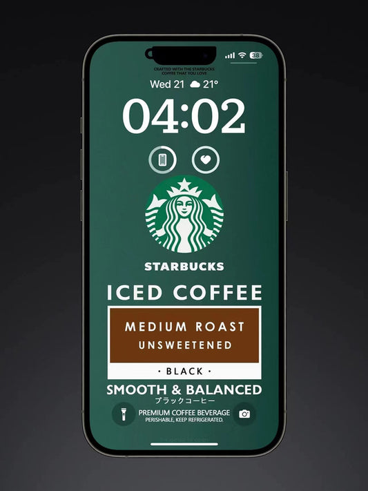 4K HD Wallpaper Background- Starbucks Logo for iPhone and Android