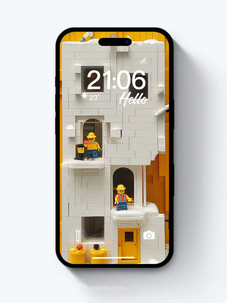 4K HD Wallpaper Background Lego building for iPhone and Android