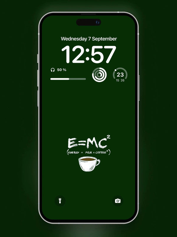 4K HD Wallpaper Background - ENERGY=MILK x COFFEE² for iPhone and Android