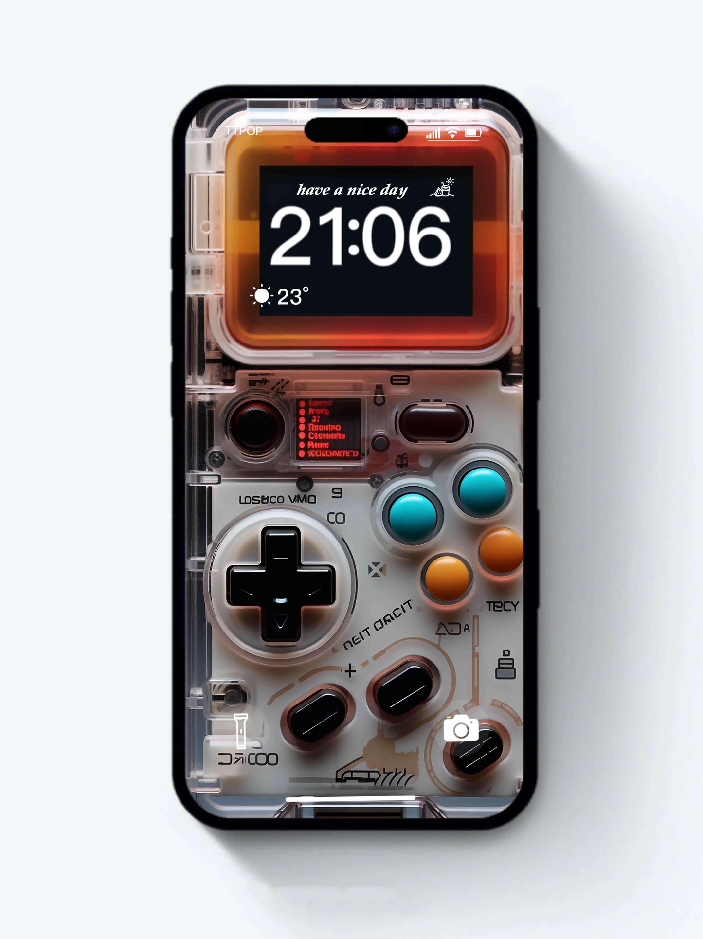 Original 4K HD Wallpaper - Gameboy for iPhone and Android – TTPOP STUDIO