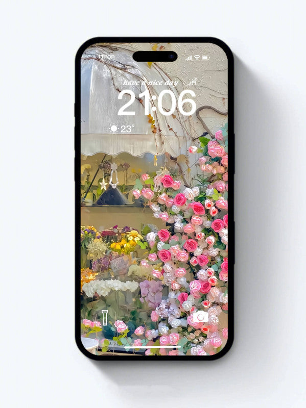 Fond d'écran 4K HD - bonjour fleurs3 pour iPhone et Android 